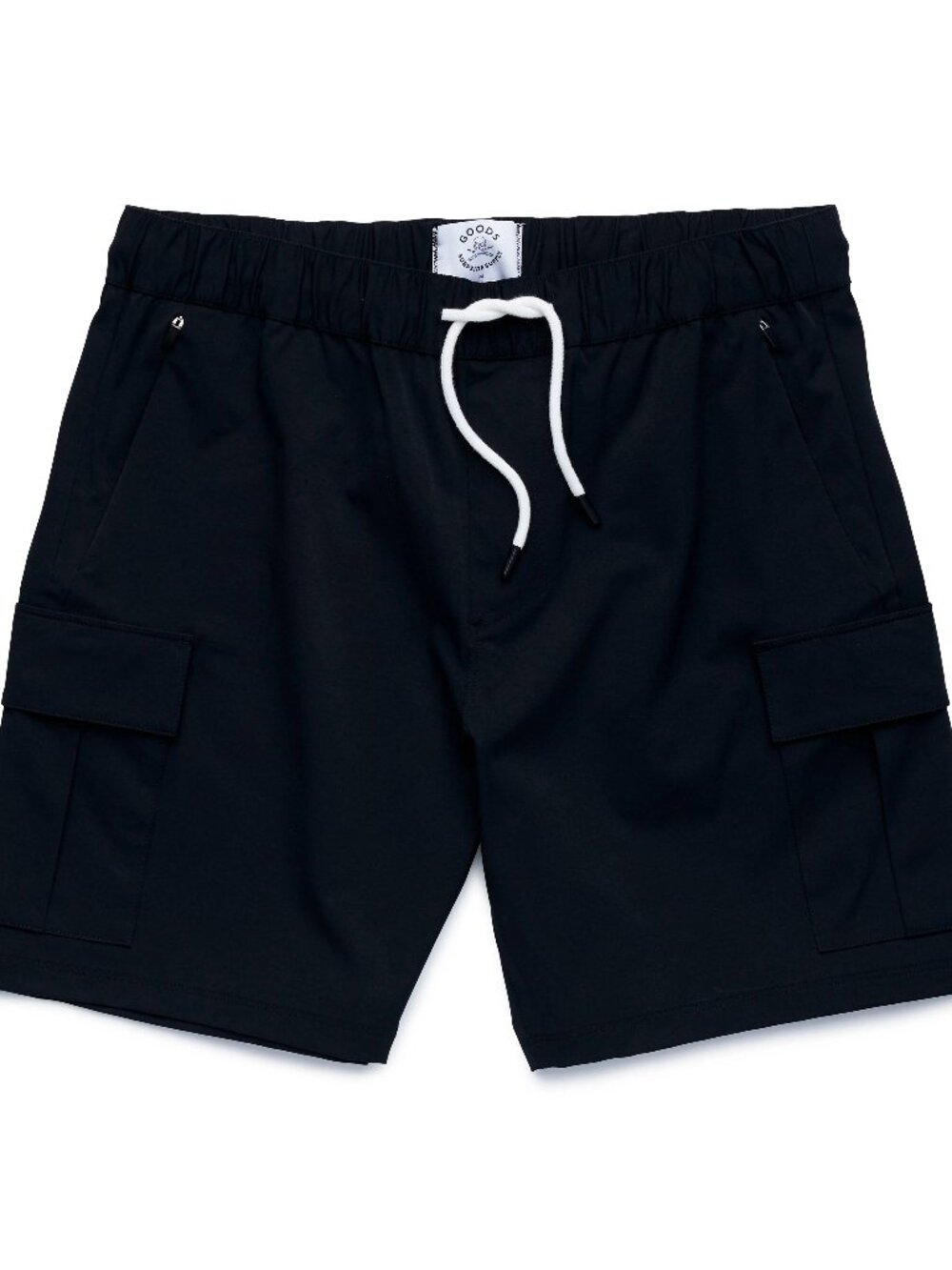 Surfside Supply Black Drawstring Tech Cargo Short/10565